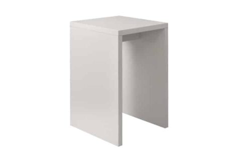 Brückenstehtisch 68cm weiß