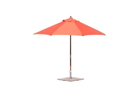 Landhausschirm Ø 3,5 m -terracotta-